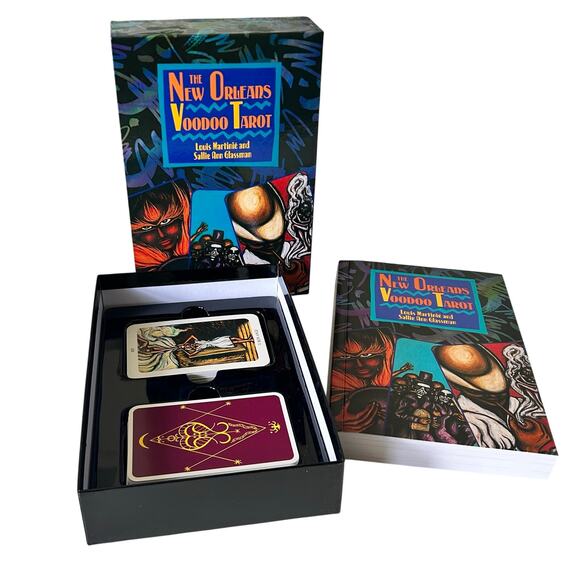 New Orleans Voodoo Tarot Complete Set of Book and Cards Martinie & Glassman - Picture 1 of 6